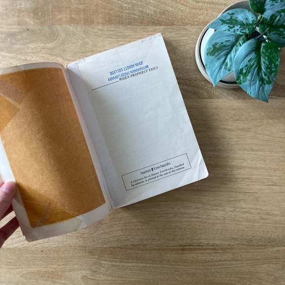 3 FOR $15 When Prophecy Fails Book - Picture 3 of 13